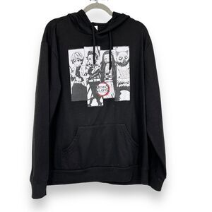 Demon Slayer Unisex Black Hoodie Sz. XXL